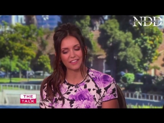 nina's interview on the tv show "the talk" | 7 10 2015 (russian subtitles)