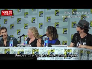 the vampire diaries sdcc official comic con panel 2014